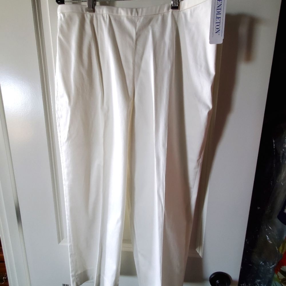 Pendleton slacks stretch cotton spandex